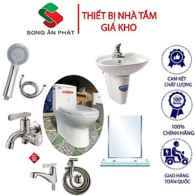 Mua Combo Thiết Bị Vệ Sinh  Combo Thiết Bị Nhà Vệ Sinh 042 – Thiết Bị Nhà Tắm Giá Kho