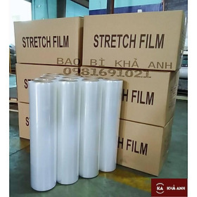 Mua Màng Pe quấn hàng hóa   Màng quấn pallet cỡ đại 50cm siêu dính dai nặng 2.4kg