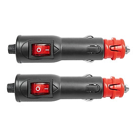 2x Heavy Duty  Lighter Plug 12V for Car Tire Inflator Cleaner