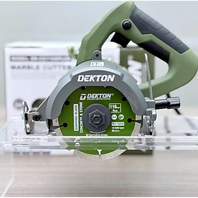 MÁY CẮT GẠCH 110MM 1350W DK-CG110XPLUS DEKTON (MÀU OLIVE) - HÀNG CHÍNH HÃNG