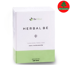 Thảo mộc tăng cân Herbal Be - Hộp 15 gói - Hỗ trợ tăng cân an toàn, hiệu quả