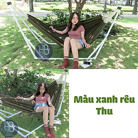 Mua bộ võng xếp sắt sơn tĩnh điện