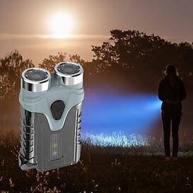 Keychain Flashlight Portable USB Handheld Torch for Outdoor Hiking Emergency
