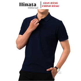 Áo POLO Nam, Áo Phông Nam Basic 100% Cotton Cao Cấp Hàng Hiệu Đẹp Thoáng Mát Tay Ngắn Màu Xanh Đen