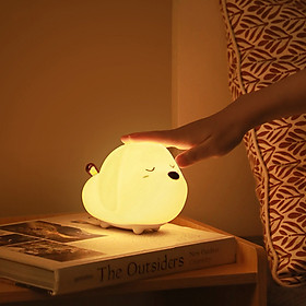 Baseus Dog Night Light USB Rechargeable Touch Sensor LED Lamp 3 Modes Control Light Night Decorative Lamp from Xiaomi Ecological Chain