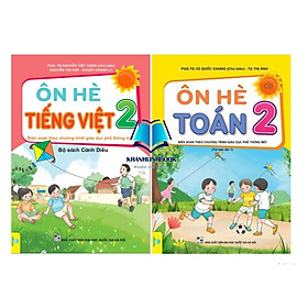 Sách - Combo Ôn Hè Toán + Tiếng Việt 2 (Cánh Diều)