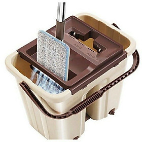 Mua Bộ cây lau nhà  chổi lau nhà thông minh tự vắt TẶNG Kèm 2 miếng lau siêu sạch