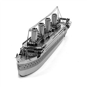 Mô Hình 3D Kim Loại Lắp Ráp Tàu Titanic [Chưa lắp] - Mô Hình Sưu Tầm, Mô Hình Trang Trí, Quà Tặng Mô Hình
