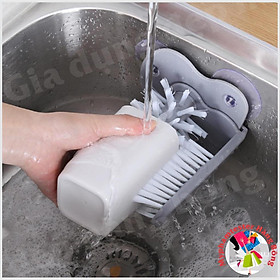 Bàn chải rửa ly cốc - Dụng cụ cọ rửa ly tiện lợi, dụng cụ nhà bếp thông minh rửa cốc chén 2 mặt cùng lúc -dc3835