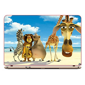 Miếng Dán Decal Laptop Animal Cartoon DCLTDV 350