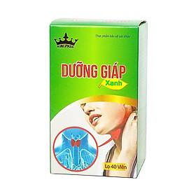 Viên uống Dưỡng Giáp Xanh Kungphar, lọ 40v