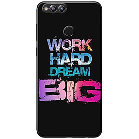 Ốp lưng dành cho Honor 7x mẫu Work hard