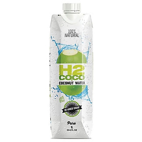 H2COCO Pure Coconut Water 1 Litre
