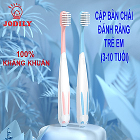 Bàn Chải Đánh Răng Trẻ Em Jodily 1-4 Tuổi Siêu Mền Mại Dành Cho Bé Tập Đánh Răng   - Trẻ em 5-10 tuổi