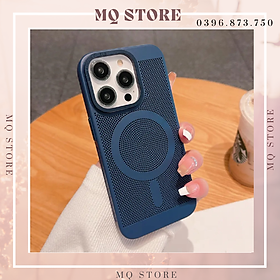 Ốp lưng Likgus lưới tản nhiệt, sạc từ tính dành cho iPhone 14 Pro Max/ 14 Pro/ 13 Pro Max/ 12 Pro Max chống nóng(hàng chính hãng)
