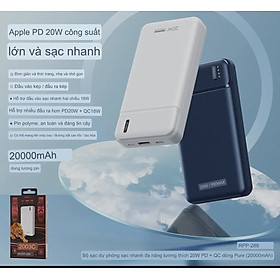 Mua Pin Sạc Dự Phòng 20.000Mah Sạc Nhanh 20Ư( PD+QC) Remax Rpp-288 -Hàng Chính Hãng Random Màu