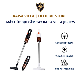 Máy hút bụi cầm tay Kaisa Villa, máy làm sạch sàn nhà, ô tô model JD-8075 - Hàng Chính Hãng