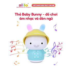 Đồ chơi âm nhạc giáo dục Alilo Baby Bunny G9S+ giáo dục sớm cho trẻ từ 0-4 tuổi, trợ lý giấc ngủ - Hàng chính hãng - Máy phát nhạc, kể chuyện cho bé, trợ lý giấc ngủ giúp bé ngủ ngon