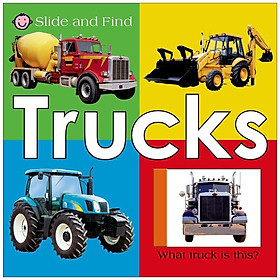 Hình ảnh sách Slide And Find - Trucks
