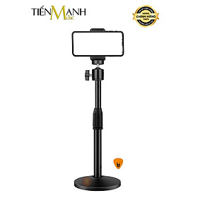 Giá Đỡ Kẹp Điện Thoại Để Bàn Dr.Mic A9 Xoay 360 Độ - Đế Stand Livestream, Học Online, Xem Phim, Quay Video Hàng Chính Hãng - Kèm Móng Gẩy DreamMaker