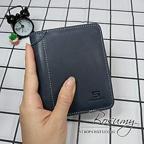 Ví nam S915 kiểu đứng nhỏ gọn nhiều ngăn lịch lãm thời trang
