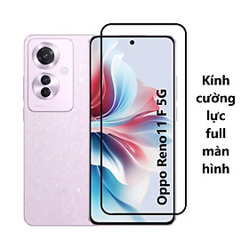Kính Cường Lực Full Màn Hình Cho Các Dòng OPPO RENO - Siêu Mượt Chống Va Đập Trầy Xước