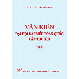 Văn kiện Đại hội đại biểu toàn quốc lần thứ XIII, tập 2 (bản in 2021)