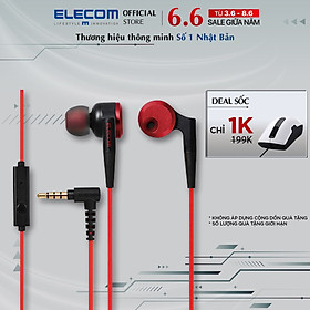 Tai nghe có mic tăng cường Bass ELECOM EHP-GB100M - Hàng Chính Hãng
