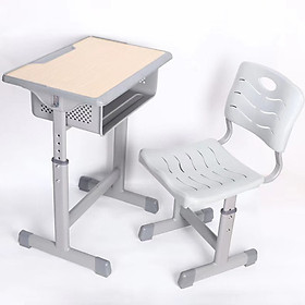 Mua Bộ Bàn Ghế Học Sinh Chống Gù Chống Cận Thông Minh Có Hộc Tủ Để Cặp Sách Vở - Bàn Học Cho Bé Đẹp 60CM Điều Chỉnh Được Chiều Cao