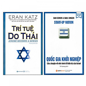 Combo Sách Về Người Do Thái - Trí Tuệ Do Thái và Quốc Gia Khởi Nghiệp (Tái Bản 2019) ( tặng kèm bookmark)