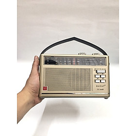 Hình ảnh ĐÀI FM Radio DC-666BT- Bluetooth Đa Chức Năng Hỗ trợ thẻ nhớ và Usb mẫu mới Cho người thân yêu-Hàng Chính Hãng