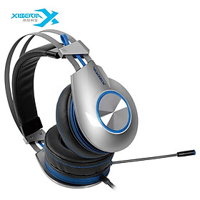 Siberian (XIBERIA) K5 Gaming Headset Headset 7.1 Channel Glow Wire Control Computer Heads Jedi Survival Chicken Earphone Headset Black Blue