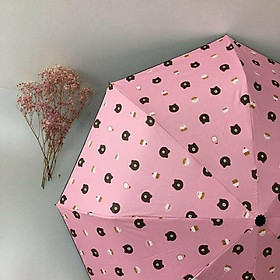 Mua Ô Dù gấp gọn hình gấu Brown - Ô gấu Brown chống tia UV - Dù đi mưa che nắng xếp gọn nhiều màu