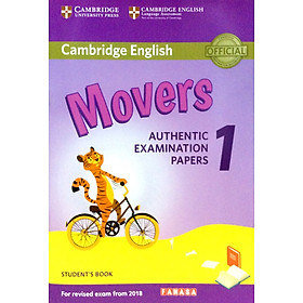 Nơi bán Cambridge English Movers 1 for Revised Exam from 2018 Student\'s Book - Giá Từ -1đ