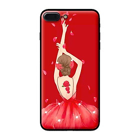 Ốp in cho iPhone 8 Plus Cô Gái Múa - Hàng chính hãng