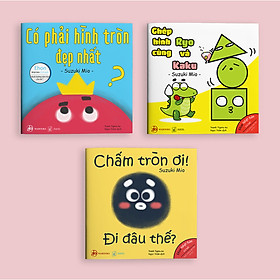 [Download Sách] Combo Ehon Điều Kỳ Diệu Từ Những Hình Khối - Bộ 3 Cuốn (Ehon Nhật Bản 0-6 Tuổi) - Kèm Sổ Tay Mini Siêu Dễ Thương