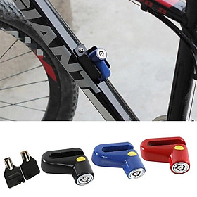 1PCs Anti Theft Disk Disc Brake Rotor Lock for Scooter Bike Safety Lock for Outdoor Motorcycle Bicycle Cycling Accessories