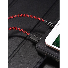 Cáp Sạc Lightning Dây Dù Hoco X14 2m Cho iPhone Siêu Bền - Hàng Chính Hãng