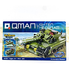 Đồ chơi - Bộ đồ chơi xếp hình mô hình thiết bị quân sự 42112 - QMAN