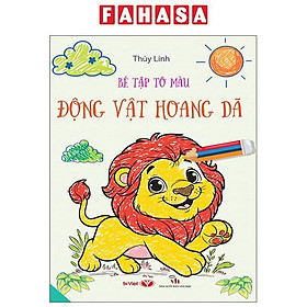 Sách - Bé Tập Tô Màu - Động Vật Hoang Dã