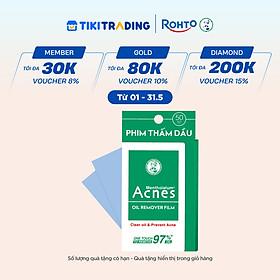 Phim Thấm Dầu Acnes Oil Remover Film 50 Tờ