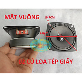 Mua LOA TREBLE GIẤY MẶT VUÔNG HK  - GIÁ 1 ĐÔI - LOẠI 10CM