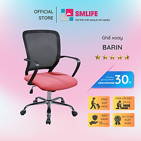 Mua Ghế xoay văn phòng lưng trung bọc lưới SMLIFE Barin