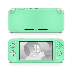 Mua Skin decal dán Nintendo Switch Lite mẫu màu xanh lá nhạt Garden Flavours (dễ dán  đã cắt sẵn)