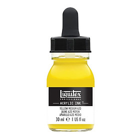 Mực acrylic ink Liquitex - Lqx Ink 412 Yellow Medium Azo
