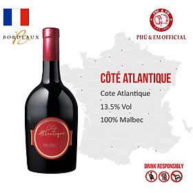 Rượu Vang Đỏ Pháp Univitis Côté Atlantique