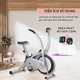 Xe Đạp Tập Thể Dục Tập Gym Tại Nhà Galen G015 Xe Đạp Đa Năng Tăng Cường Sức Khỏe - TẶNG ĐỒNG HỒ SMART WATCH THÔNG MINH