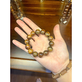 Vòng gỗ Bách Xanh - size 16li - Mùi thơm dịu nhẹ phong thuỷ sức khoẻ bình an