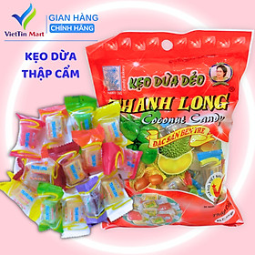 kẹo dừa thanh long thập cẩm - đặc sản Bến Tre (500g)