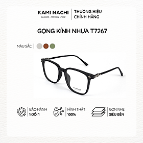 Gọng kính Xuân Hè mới KAMI NACHI T7267, chất liệu nhựa Acetate